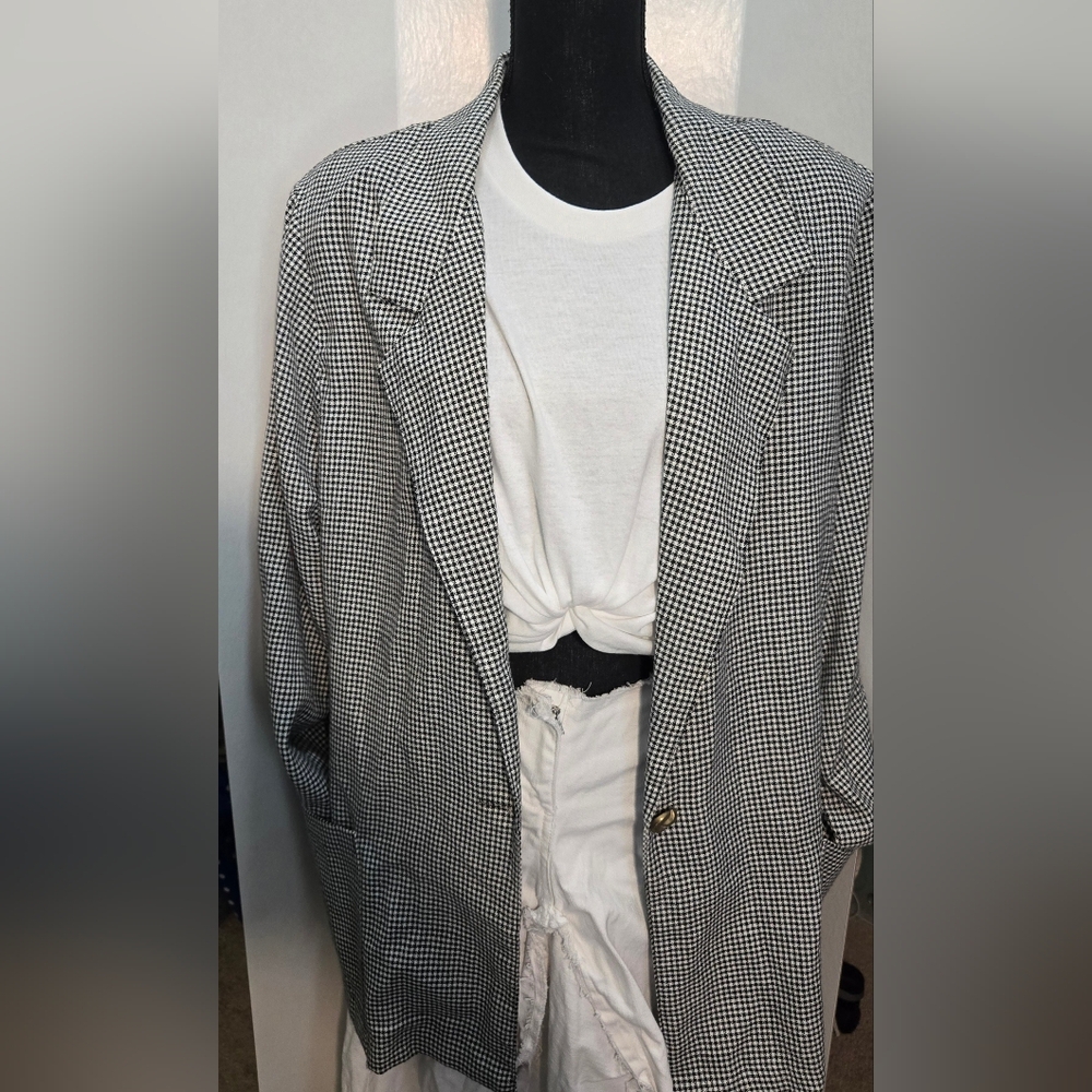 Gingham style jacket